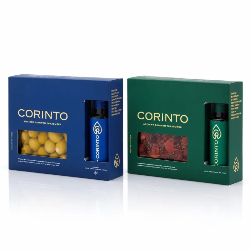 Manaki Olive Oil & Olives Gift Pack